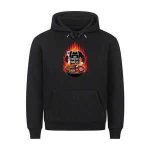 Der Meister des Grills (ohne Kopf) - HigherBlanks Premium Hoodie | Hoodie | Meatware