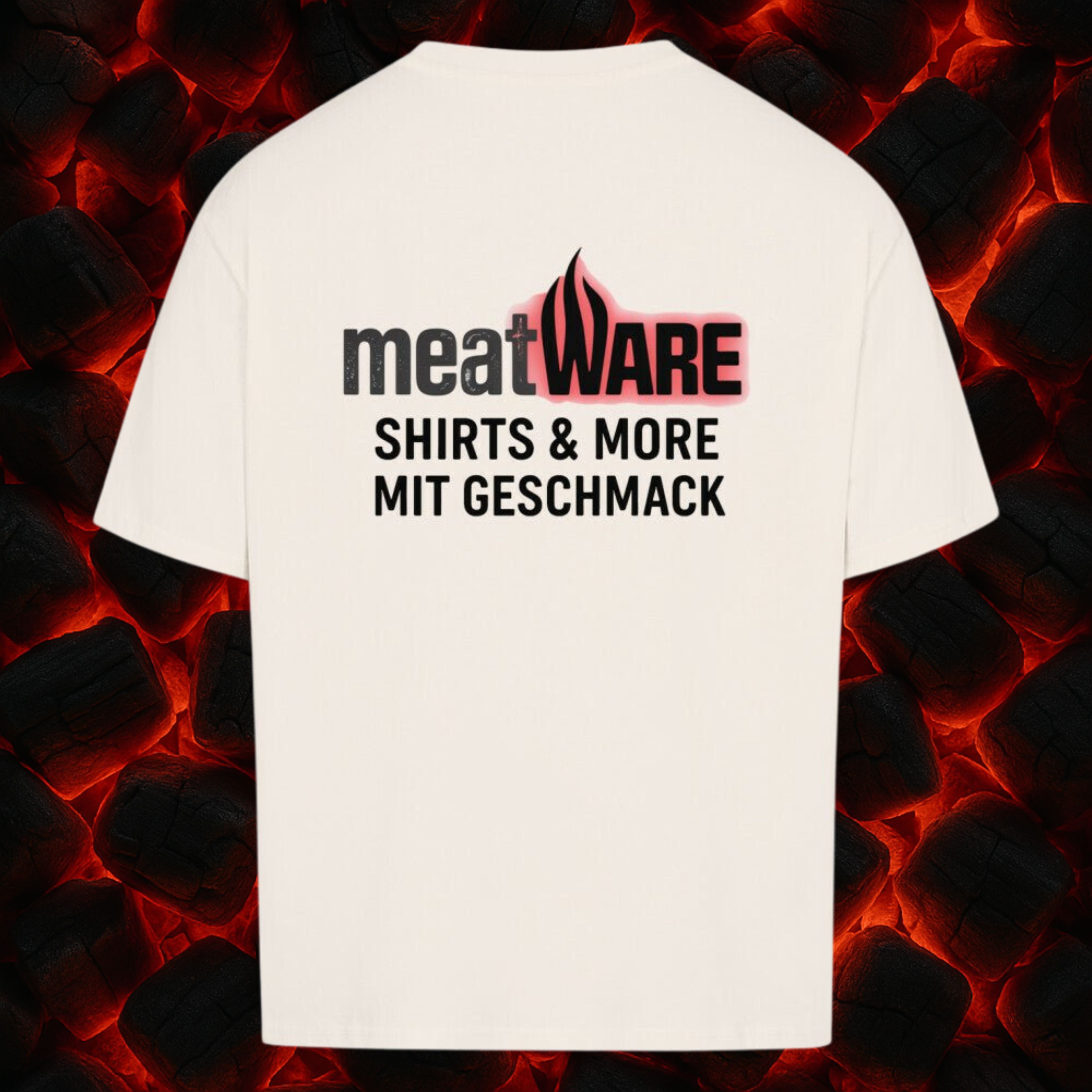 Meatware Logo - VACANCY Oversized Shirt