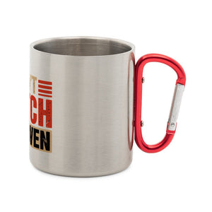 Don’t Dutch My Oven – Edelstahl - Tasse mit Karabiner | Mug | Meatware