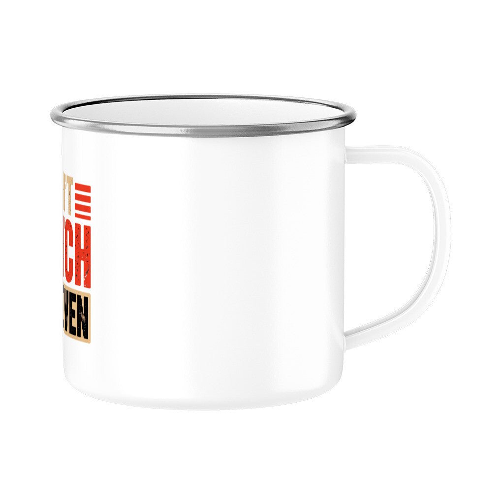 Don’t Dutch My Oven – Emaille Tasse | Mug | Meatware