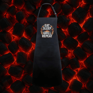 Eat Sleep Grill Repeat - Grillschürze | Apron | Meatware