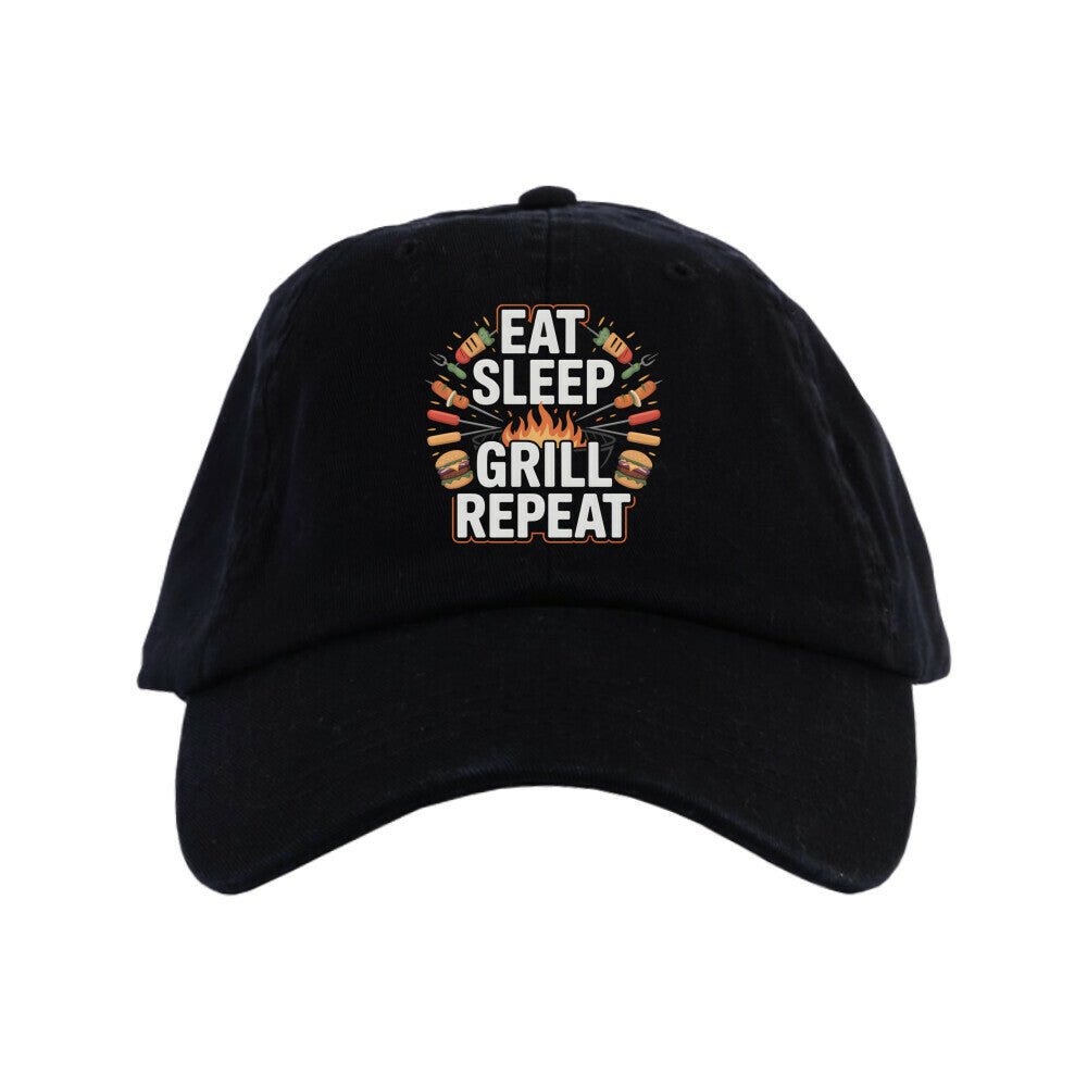 Eat Sleep Grill Repeat - Organic Cap | Cap | Meatware
