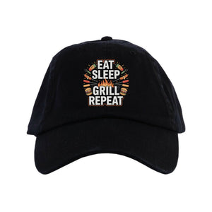 Eat Sleep Grill Repeat - Organic Cap | Cap | Meatware