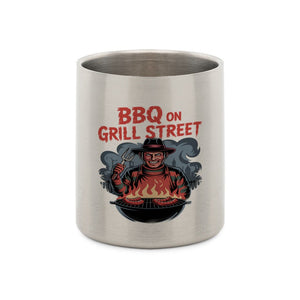 Edelstahl - Tasse mit Karabiner | Mug | Meatware