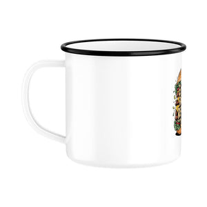 Ein Biss reicht nie! - Emaille Tasse | Mug | Meatware
