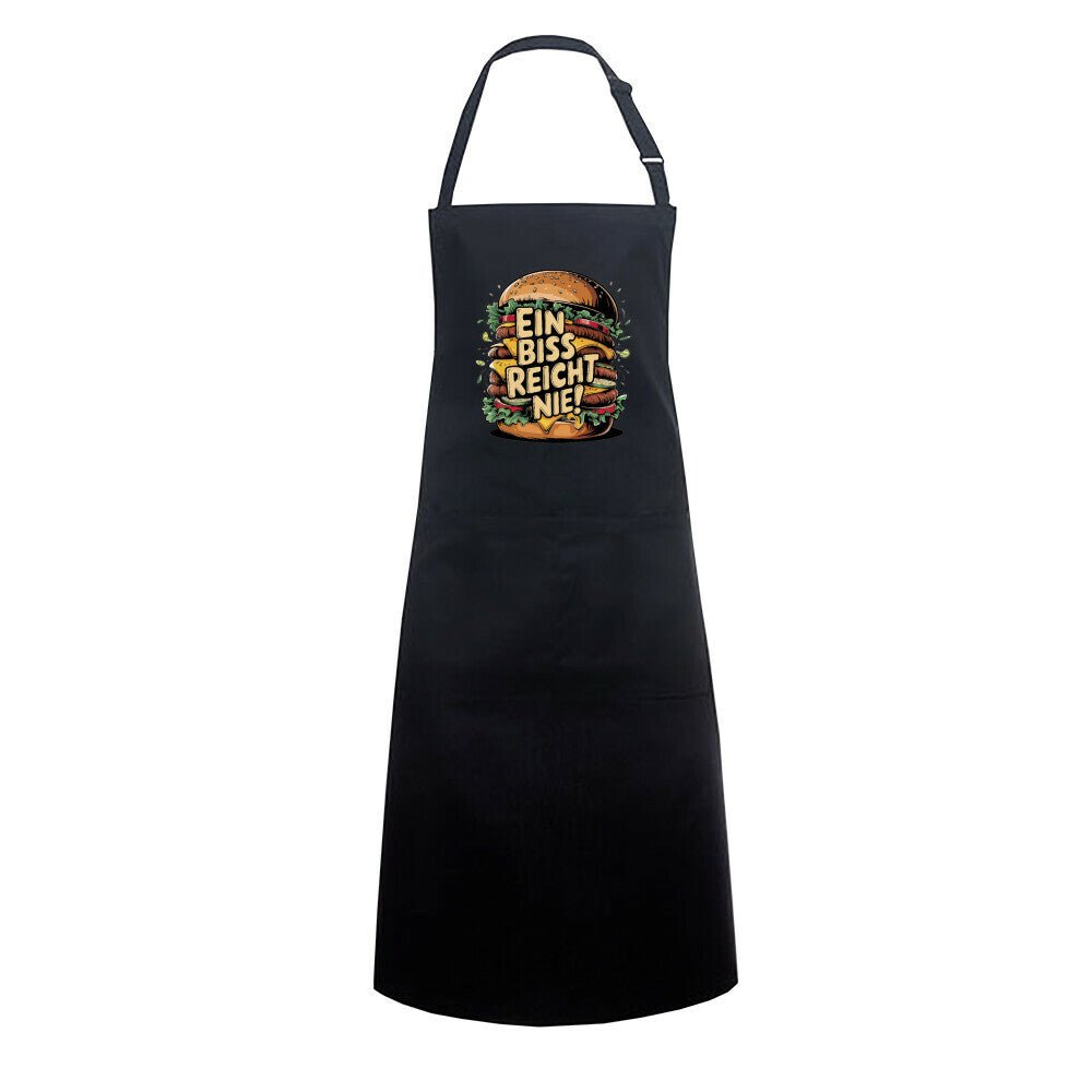 Ein Biss reicht nie! - Grillschürze | Apron | Meatware