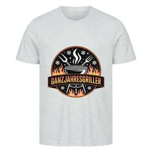 Ganzjahresgriller - Logo - HigherBlanks Premium T-Shirt | T-Shirt | Meatware