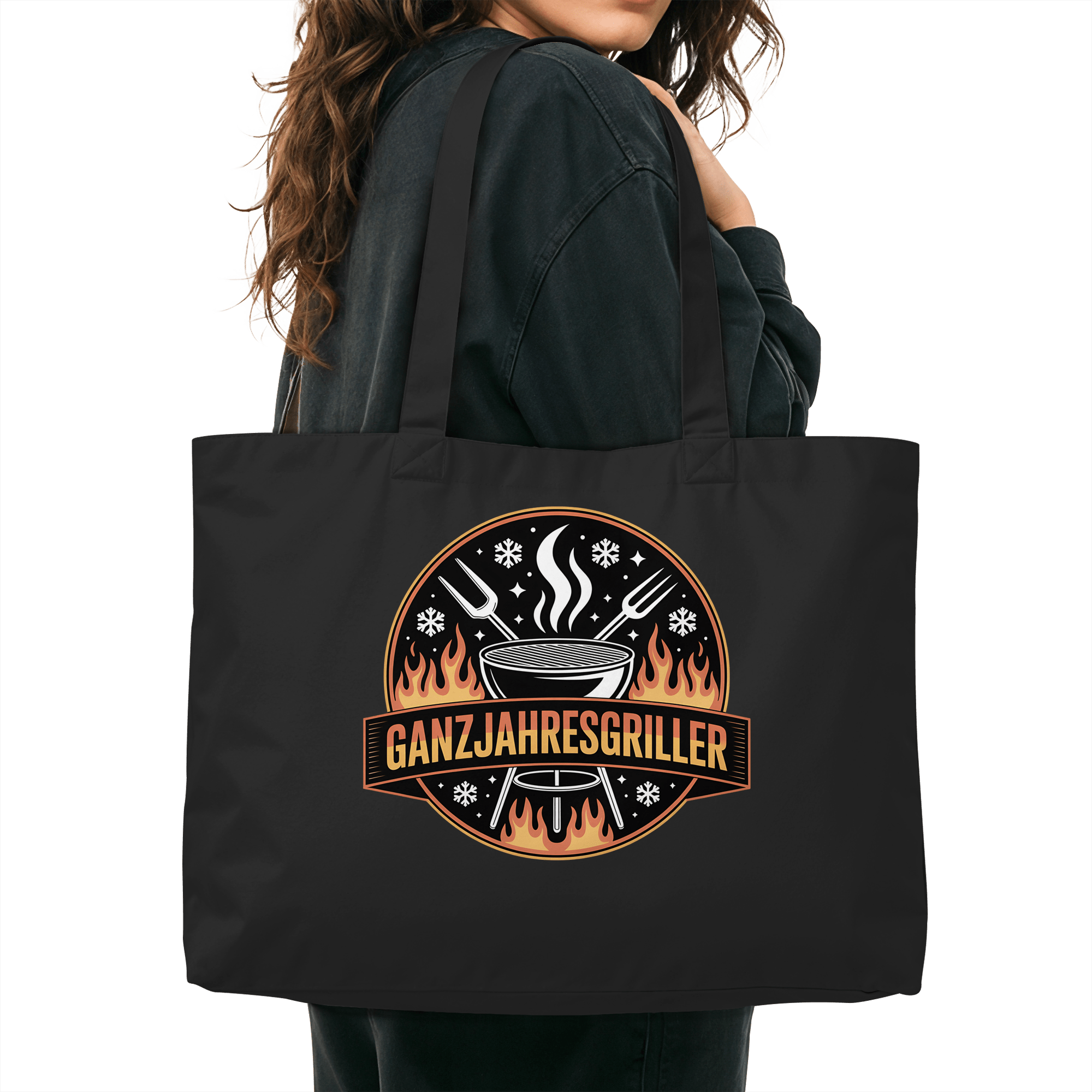 Ganzjahresgriller Logo - Organic Shopping - Bag - Organic Shopping - Bag | Taschen | Meatware