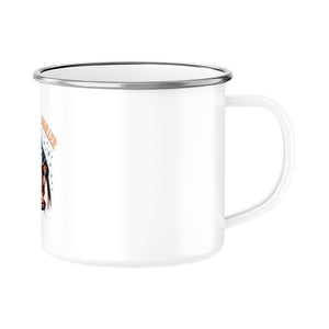 Ganzjahresgriller Wikinger - Emaille Tasse | Mug | Meatware