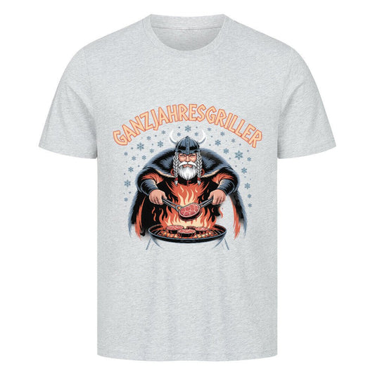 Ganzjahresgriller - Wikinger - HigherBlanks Premium T-Shirt | T-Shirt | Meatware