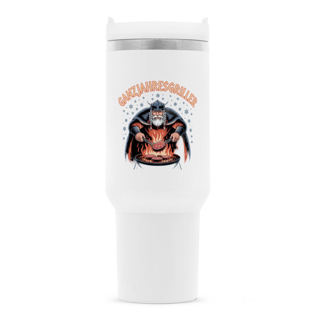 Ganzjahresgriller Wikinger - Thermobecher | Mug | Meatware