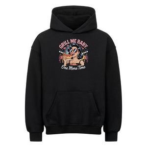 Grill Me Baby – One More Time - VACANCY Oversized Hoodie | Hoodie | Meatware
