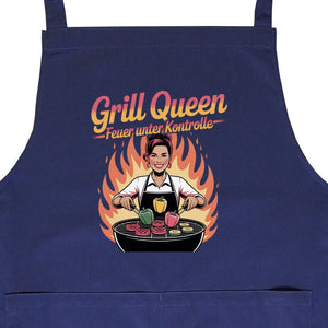 Grill Queen – Feuer unter Kontrolle - Grillschürze | Apron | Meatware