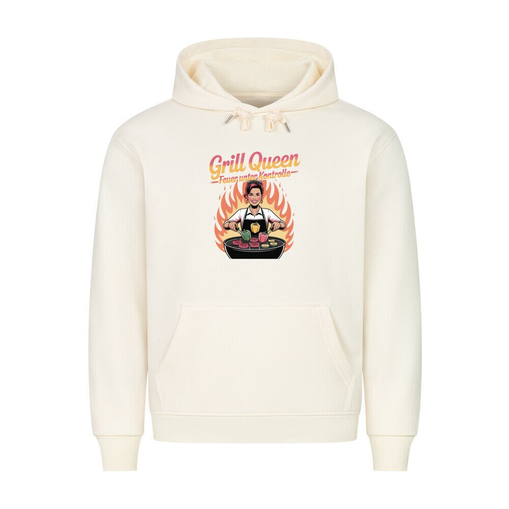 Grill Queen – Feuer unter Kontrolle - HigherBlanks Premium Hoodie | Hoodie | Meatware