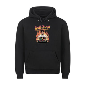 Grill Queen – Feuer unter Kontrolle - HigherBlanks Premium Hoodie | Hoodie | Meatware