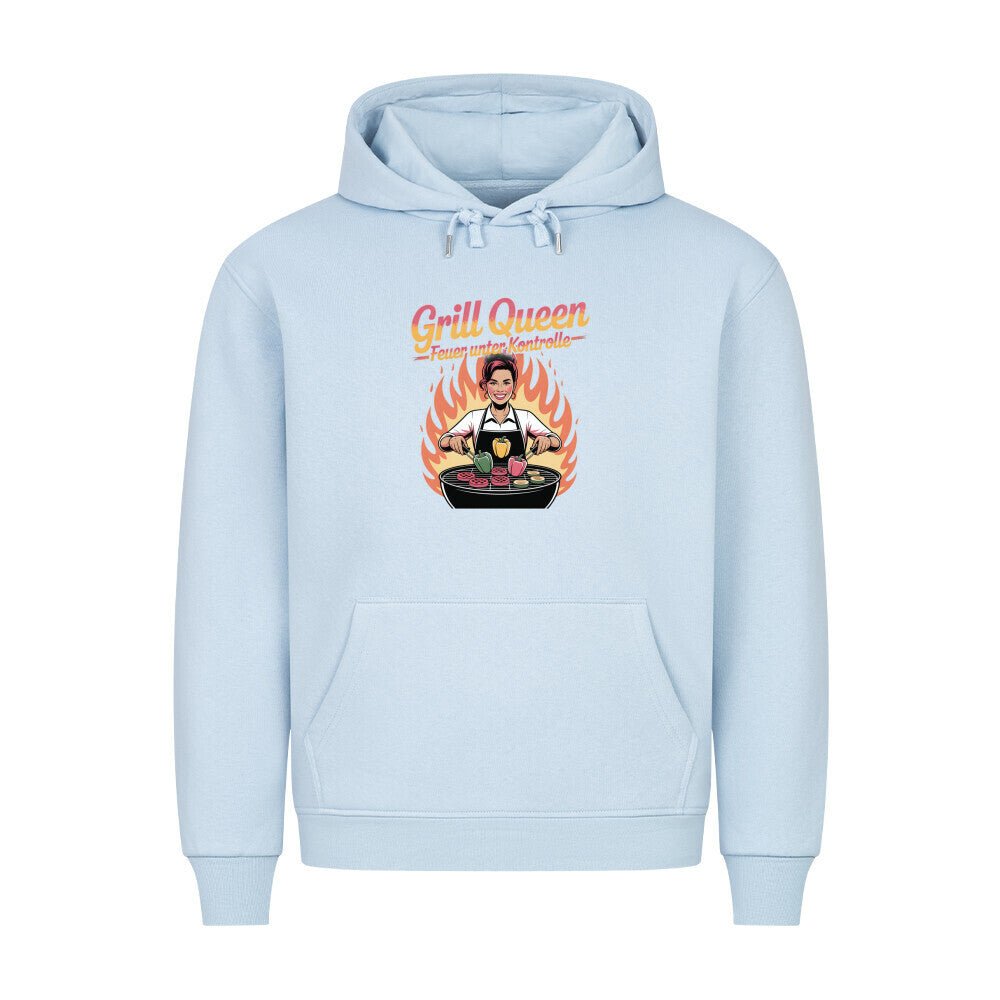 Grill Queen – Feuer unter Kontrolle - HigherBlanks Premium Hoodie | Hoodie | Meatware