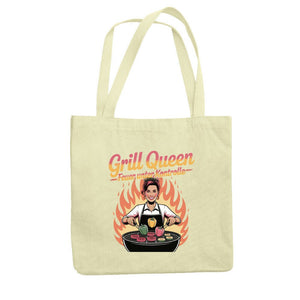 Grill Queen – Feuer unter Kontrolle - Jutebeutel | Bag | Meatware