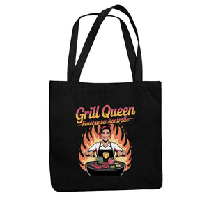 Grill Queen – Feuer unter Kontrolle - Jutebeutel | Bag | Meatware