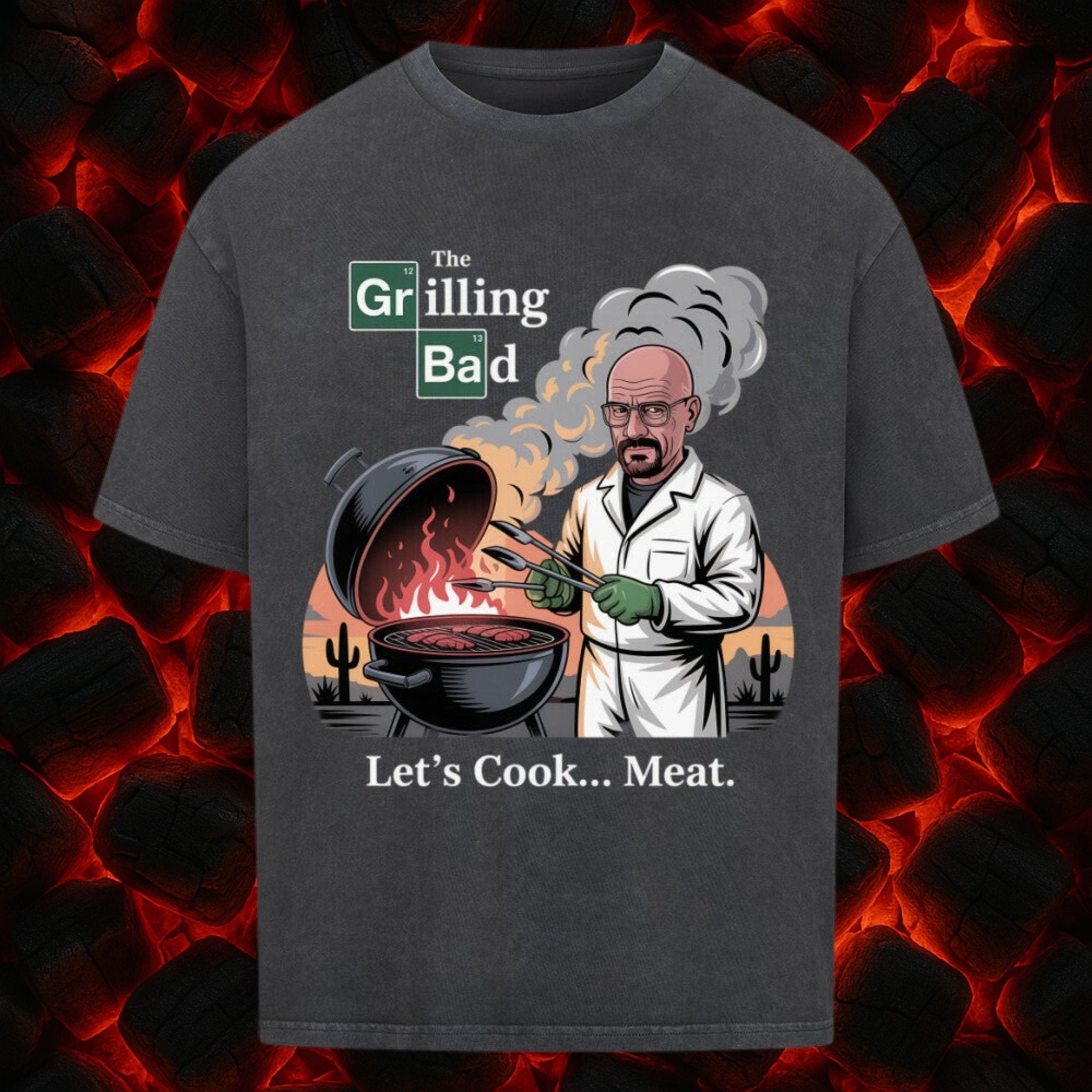 Grilling Bad - VACANCY Oversized Shirt | T-Shirt | Meatware