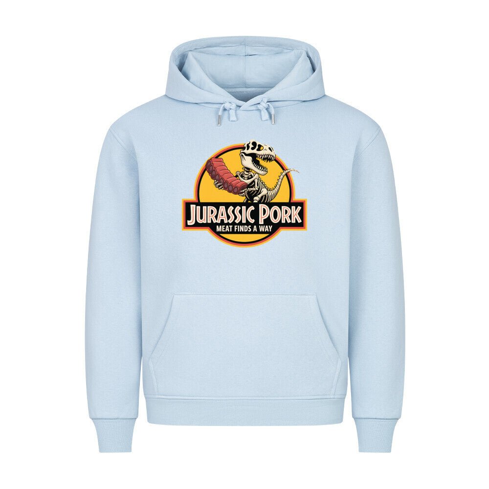 Jurassic Pork – Meat Finds a Way - HigherBlanks Premium Hoodie | Hoodie | Meatware