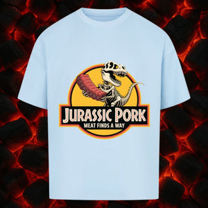 Jurassic Pork – Meat Finds a Way - VACANCY Oversized Shirt | T-Shirt | Meatware