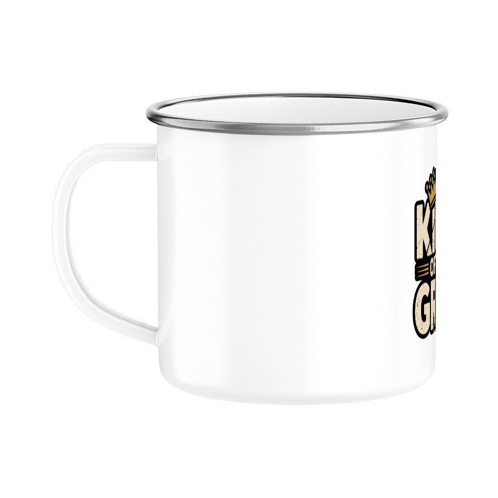 King of the Grill - Emaille Tasse | Mug | Meatware