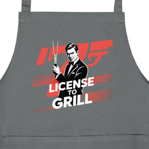 Lizenz zum Grillen - Grillschürze | Apron | Meatware