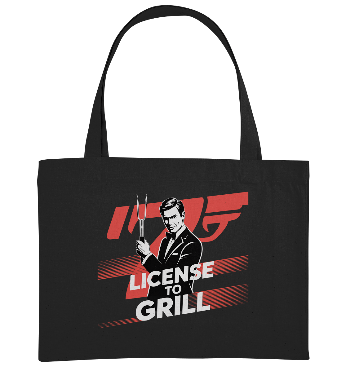 Lizenz zum Grillen - Organic Shopping - Bag - Organic Shopping - Bag | Taschen | Meatware
