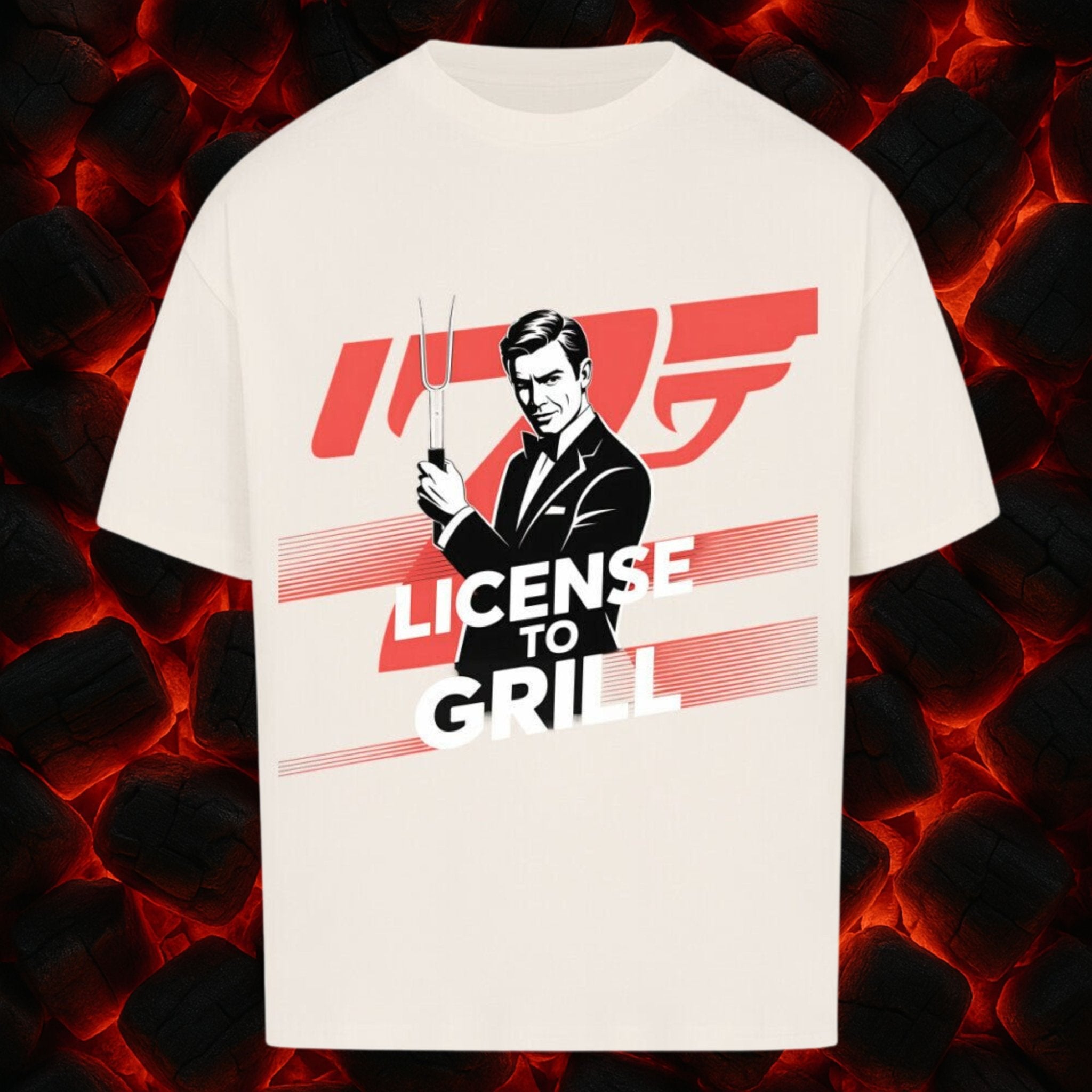 Lizenz zum Grillen - VACANCY Oversized Shirt | T-Shirt | Meatware