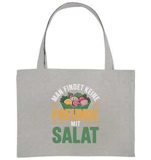 Man findet keine Freunde mit Salat - Organic Shopping - Bag | Taschen | Meatware