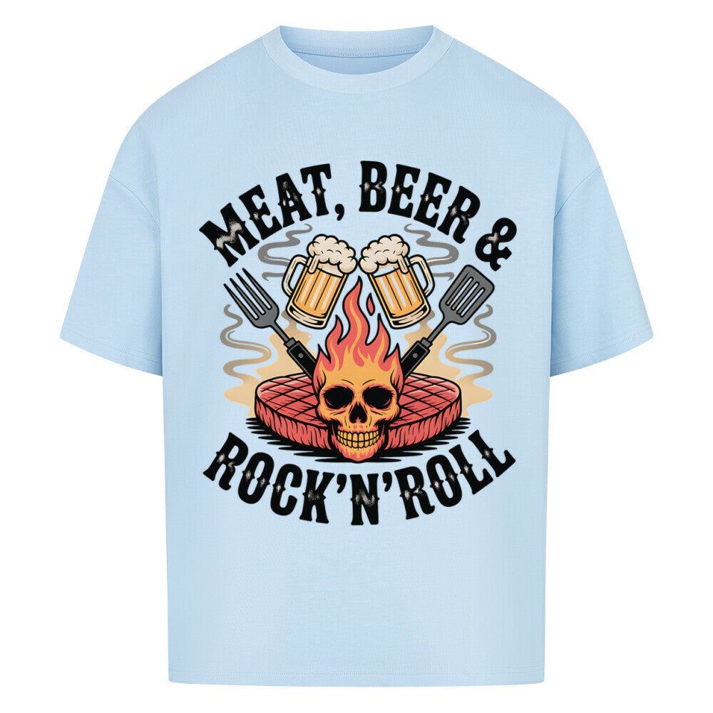 Meat, Beer & Rock N roll - VACANCY Oversized Shirt | T-Shirt | Meatware