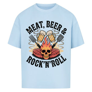 Meat, Beer & Rock N roll - VACANCY Oversized Shirt | T-Shirt | Meatware