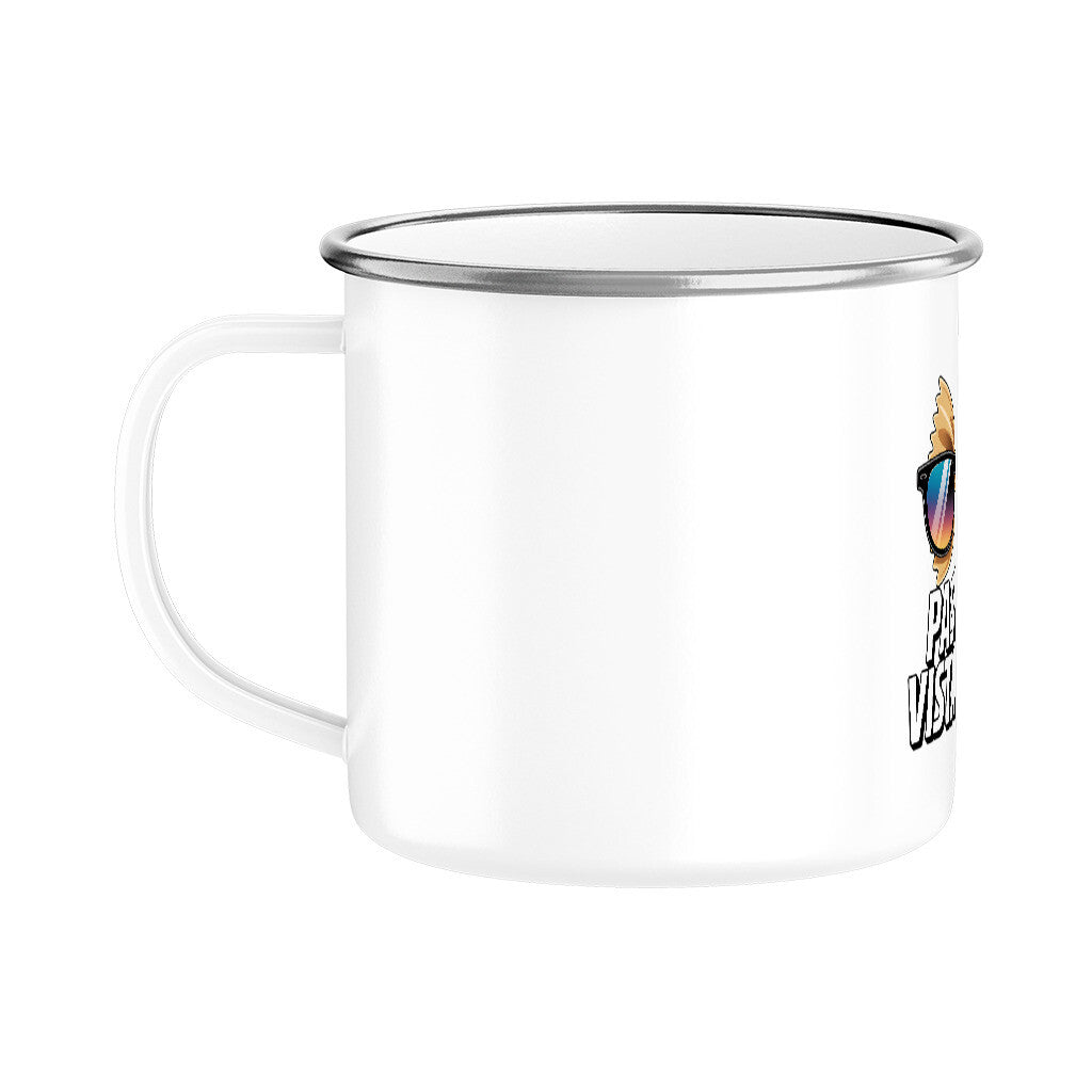 Pasta La Vista, Baby - Emaille Tasse | Mug | Meatware
