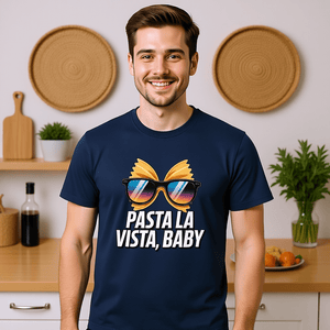 Pasta La Vista, Baby - HigherBlanks Premium T-Shirt | T-Shirt | Meatware