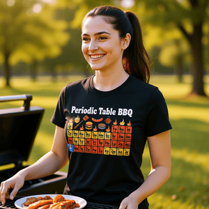 Periodentabelle des Grillens - HigherBlanks Premium T-Shirt | T-Shirt | Meatware