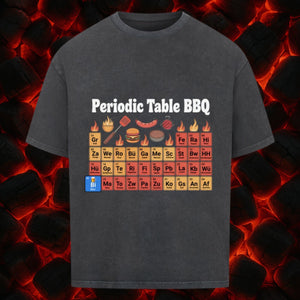 Periodentabelle des Grillens - VACANCY Oversized Shirt | T-Shirt | Meatware