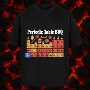 Periodentabelle des Grillens - VACANCY Oversized Shirt | T-Shirt | Meatware