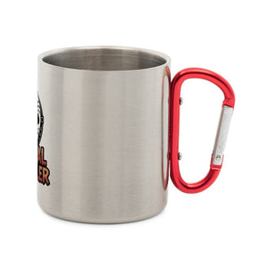 Serial Griller - Edelstahl - Tasse mit Karabiner | Mug | Meatware