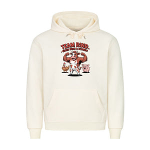 Team Rind - gegen Huhn & Schwein - HigherBlanks Premium Hoodie | Hoodie | Meatware