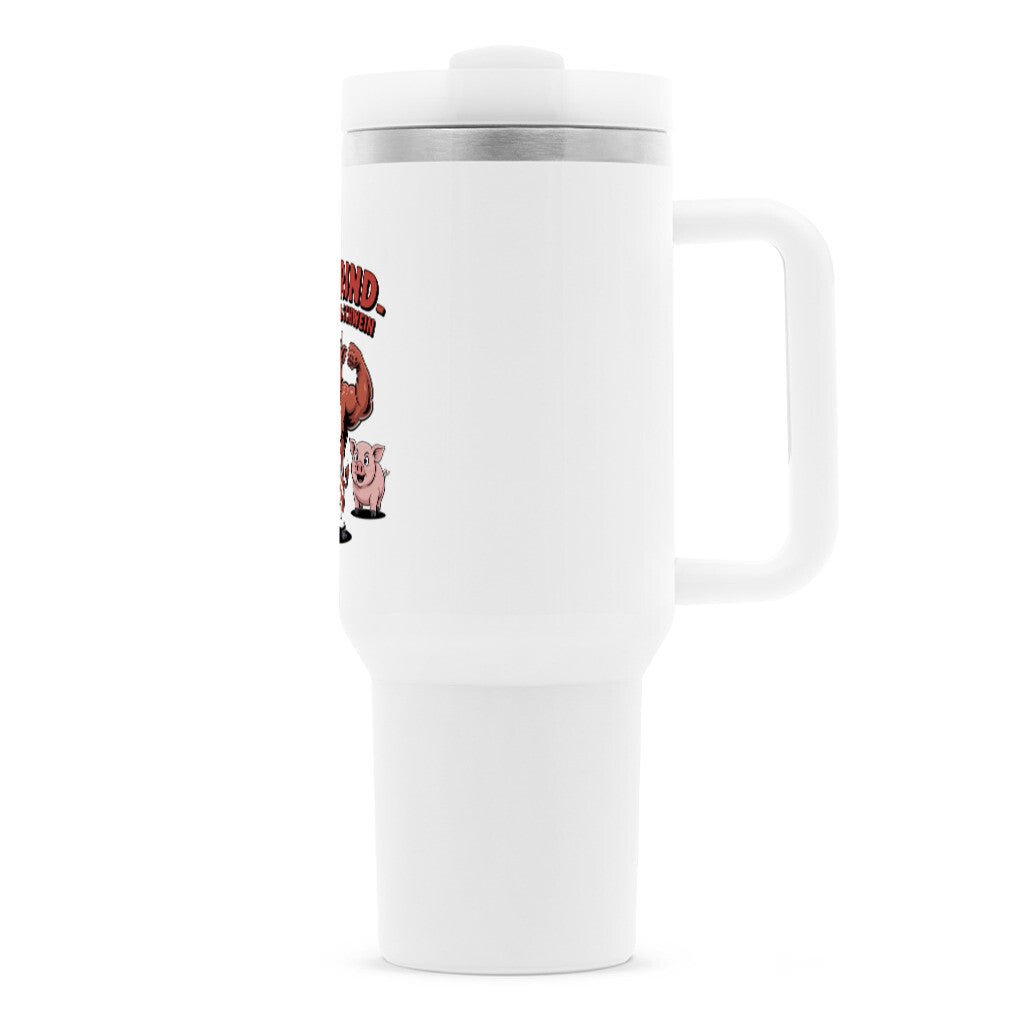 Team Rind - Gegen Huhn & Schwein - Thermobecher | Mug | Meatware
