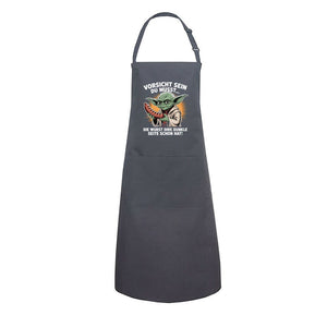 Vorsicht sein du musst - Wurst - Grillschürze | Apron | Meatware