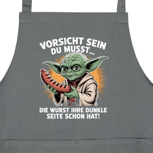 Vorsicht sein du musst - Wurst - Grillschürze | Apron | Meatware