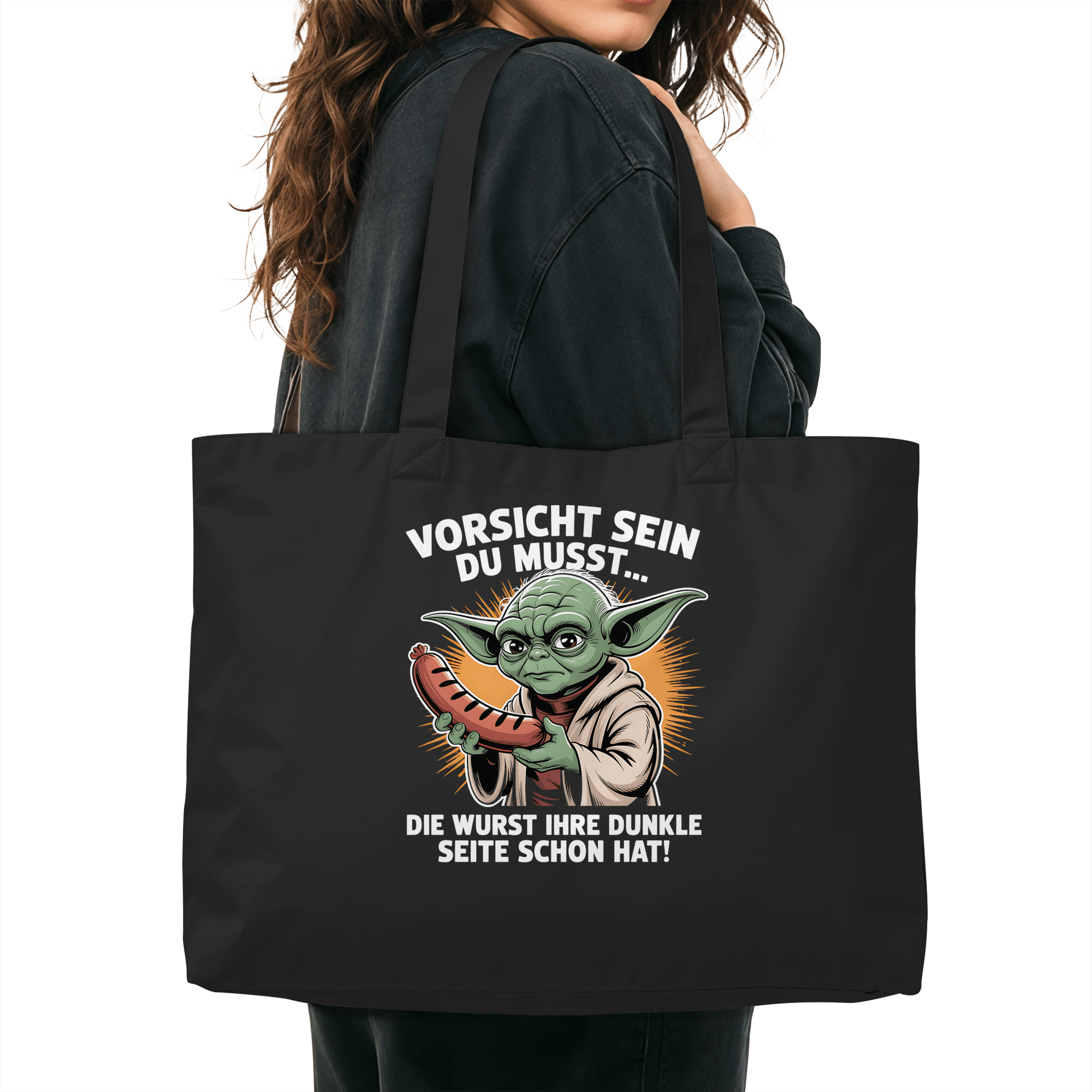 Vorsicht sein du musst - Wurst - Organic Shopping - Bag | Taschen | Meatware
