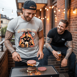We will grill you - HigherBlanks Premium T-Shirt | T-Shirt | Meatware