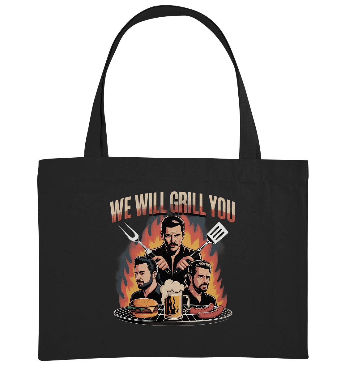 We Will Grill You - Organic Shopping - Bag - Organic Shopping - Bag | Taschen | Meatware