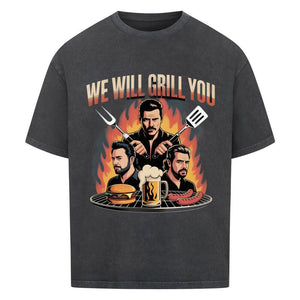 We will grill you - VACANCY Oversized Shirt | T-Shirt | Meatware