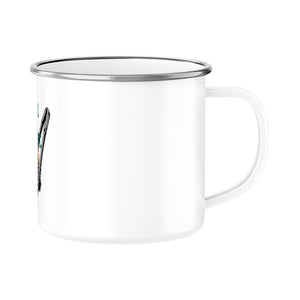 Zange. Glut. Respekt. - Emaille Tasse | Mug | Meatware