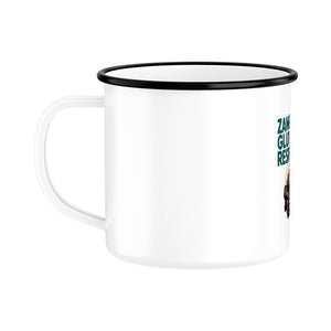 Zange. Glut. Respekt. - Emaille Tasse | Mug | Meatware