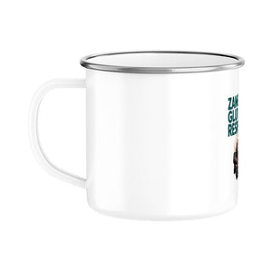 Zange. Glut. Respekt. - Emaille Tasse | Mug | Meatware