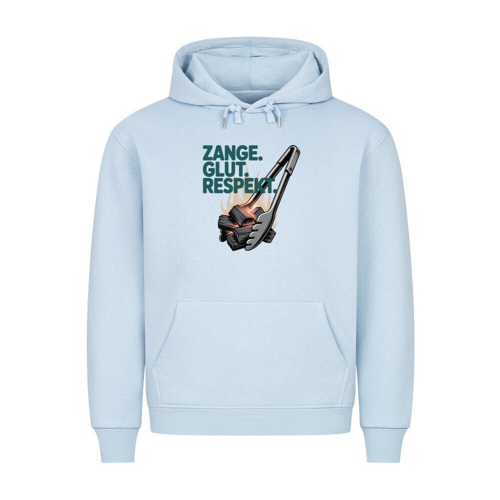 Zange. Glut. Respekt. - HigherBlanks Premium Hoodie | Hoodie | Meatware